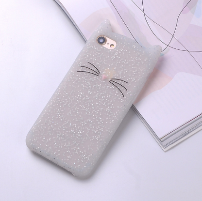 Cat Silicone Phone Case, Protective Cover for Phones