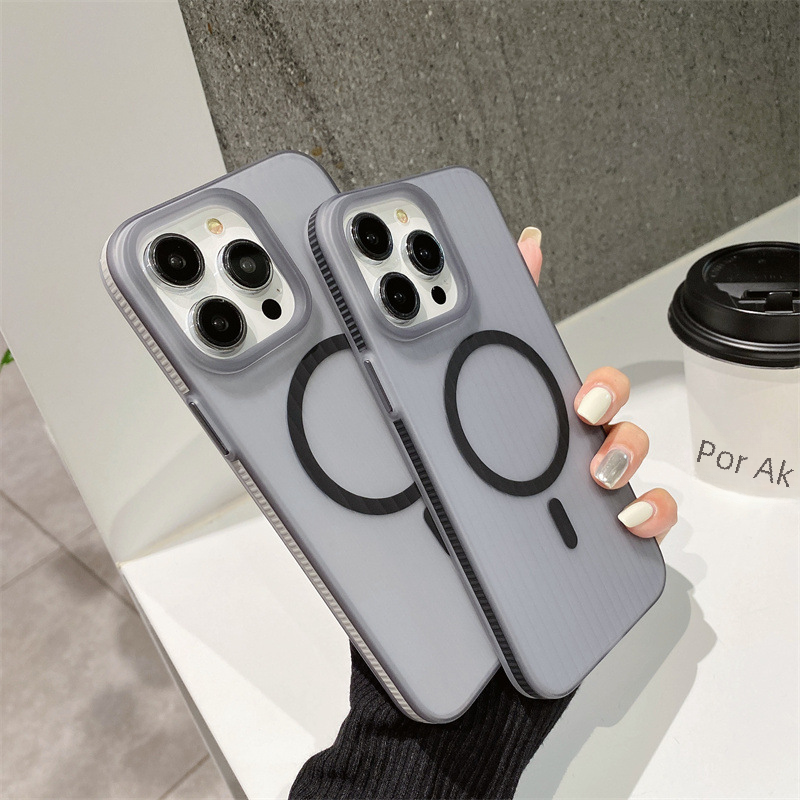 Wellige Textur Hülle für iPhone 15, 14, 13 Pro Max