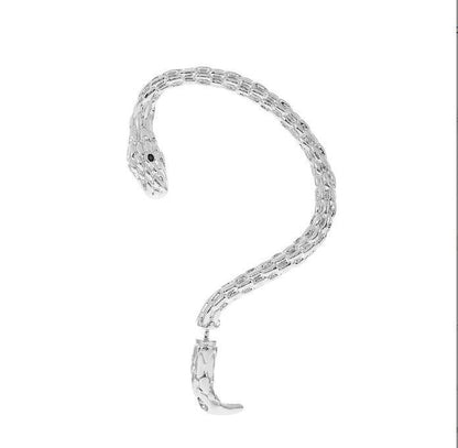 Personliga ormlindade örhängen Överdrivna örhängen Ormformade örhängen i retrostil punkdesign örhängen