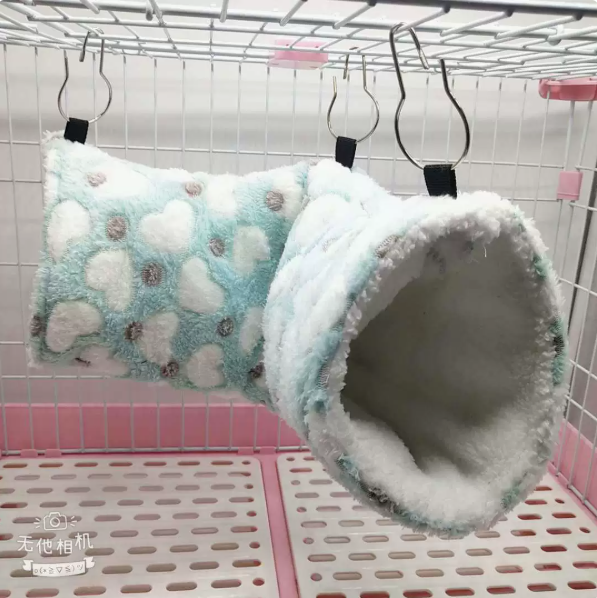 Superweiches Plüsch-Hamster-Warmtunnelnest