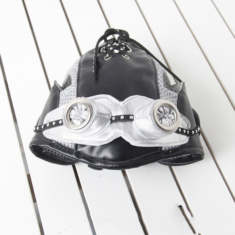 Steampunk Dog Pilot Cap
