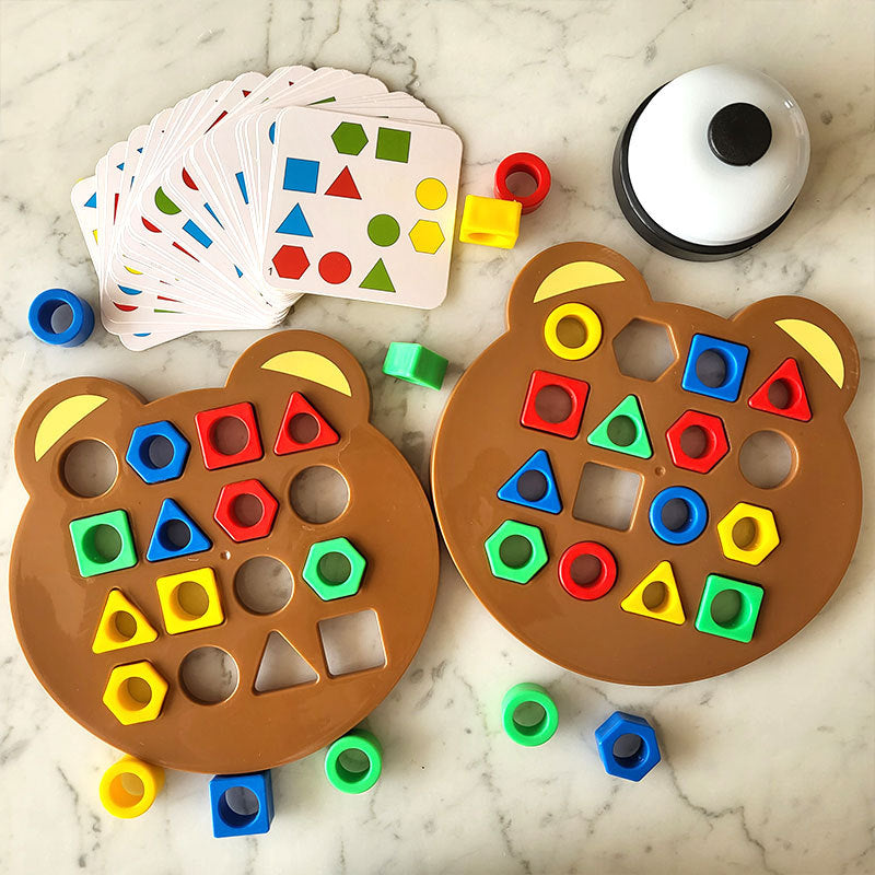 Montessori Formmatchningsspel