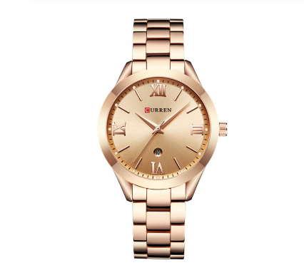 CURREN 9007 Elegant Quartz Timepiece
