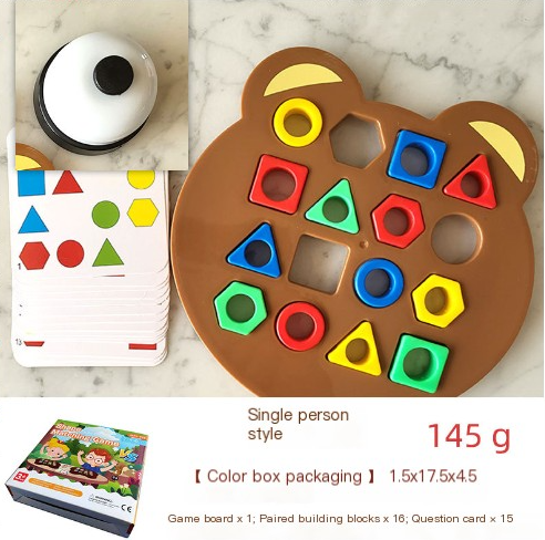 Montessori Formmatchningsspel