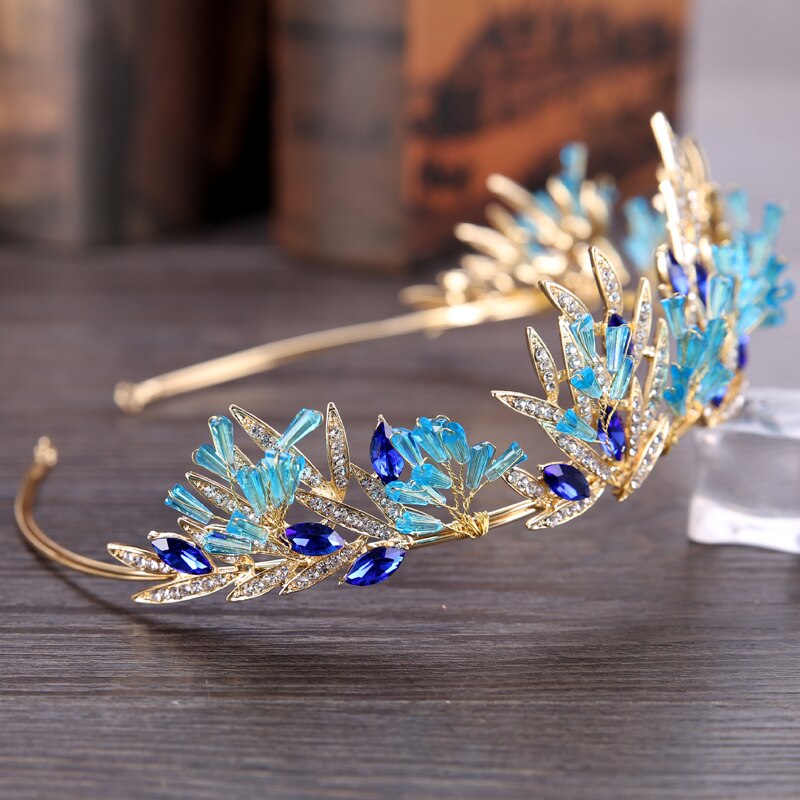 Kristallkrona diadem för flickor
