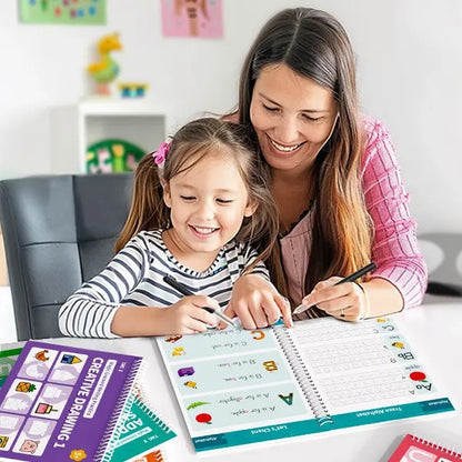 Children's Handwriting Practice Stationery Set