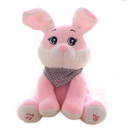 Customizable Musical Plush Elephant for Kids