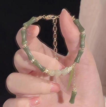 Traditionellt kinesiskt bambuarmband