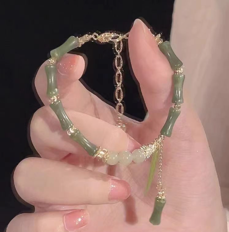 Traditionellt kinesiskt bambuarmband