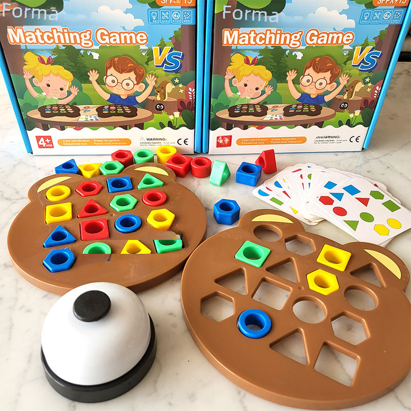 Montessori Formmatchningsspel