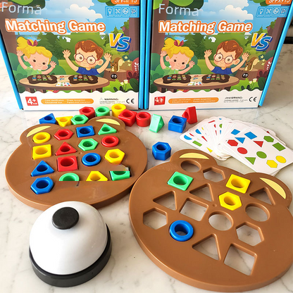 Montessori Formmatchningsspel