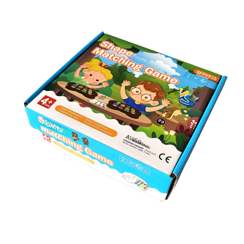 Montessori Formmatchningsspel