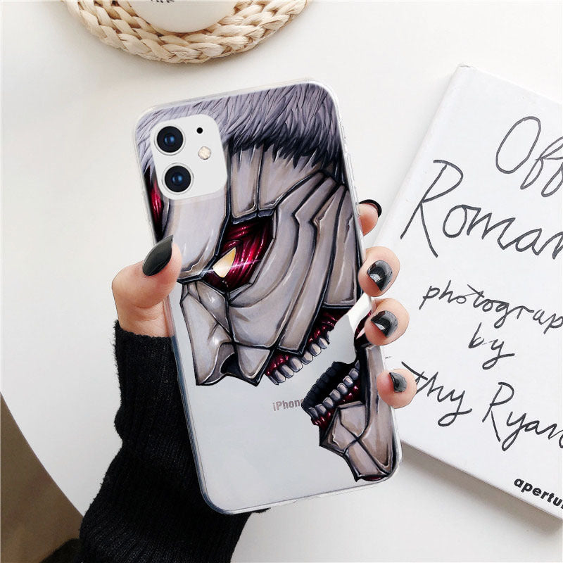 Titan Anime TPU Soft Case for iPhone 13 Pro Max