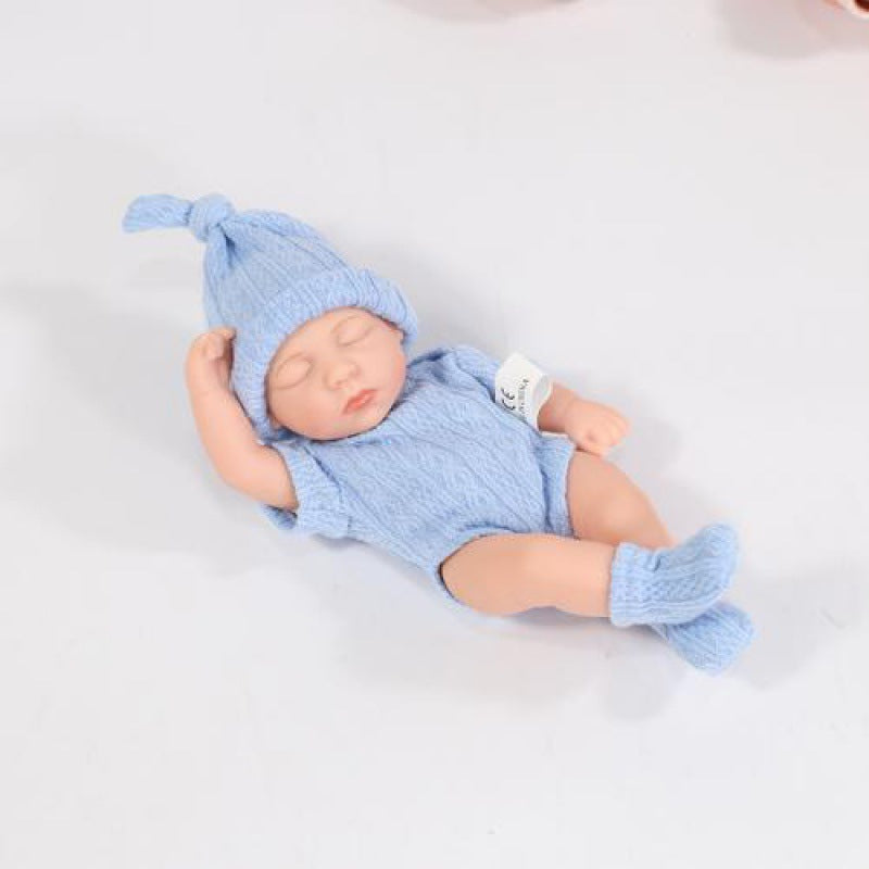 Mini Soft Silicone Baby Doll - Cute Gift for Girls