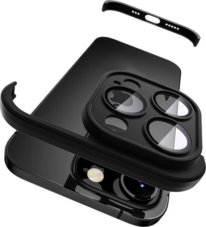 Smal stötsäker silikonfodral för iPhone 15 & 14 Pro Max