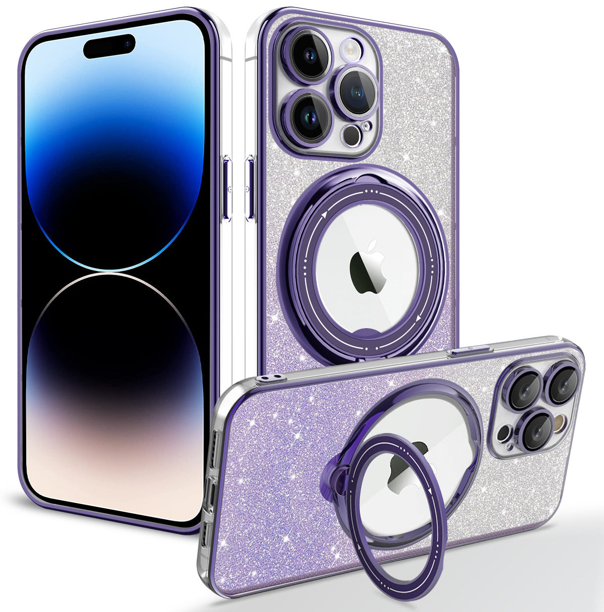 Drehbare Ständerhülle für iPhone 15 Pro Max & 14/13