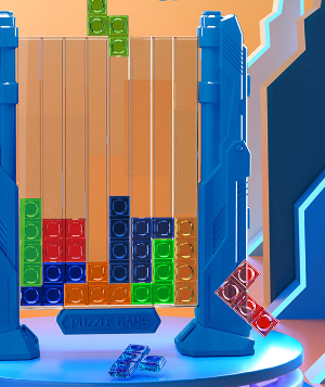 3D Tetris Crystal Logic Puzzle Toy for Brain Training