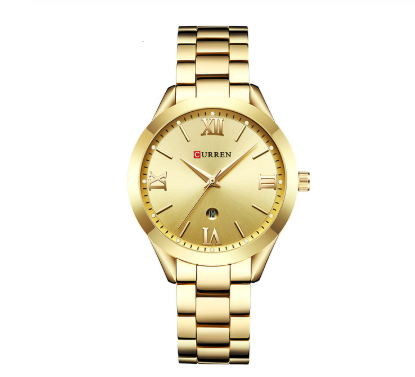 CURREN 9007 Elegant Quartz Timepiece