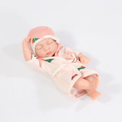 Mini Soft Silicone Baby Doll - Cute Gift for Girls