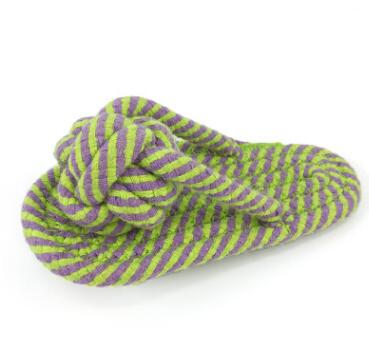 Tough Cotton Rope Chew Slippers for Dogs