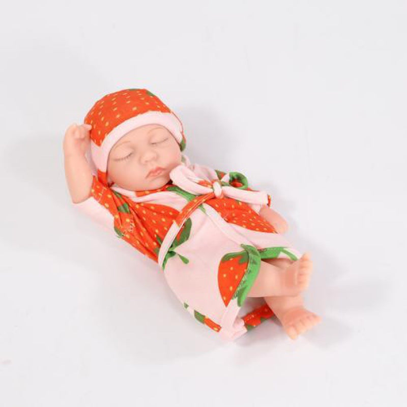 Mini Soft Silicone Baby Doll - Cute Gift for Girls