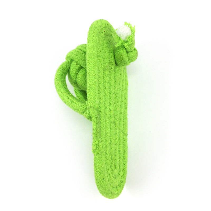 Tough Cotton Rope Chew Slippers for Dogs