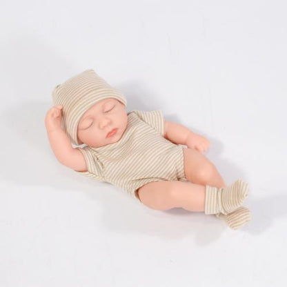 Mini Soft Silicone Baby Doll - Cute Gift for Girls