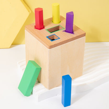 Wooden Montessori Color Matching Educational Toy