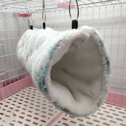 Superweiches Plüsch-Hamster-Warmtunnelnest