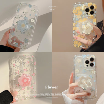 Blumen-Schutzhülle für iPhone 13/14/15 Pro Max