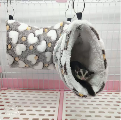 Super Soft Plush Hamster Warm Tunnel Nest
