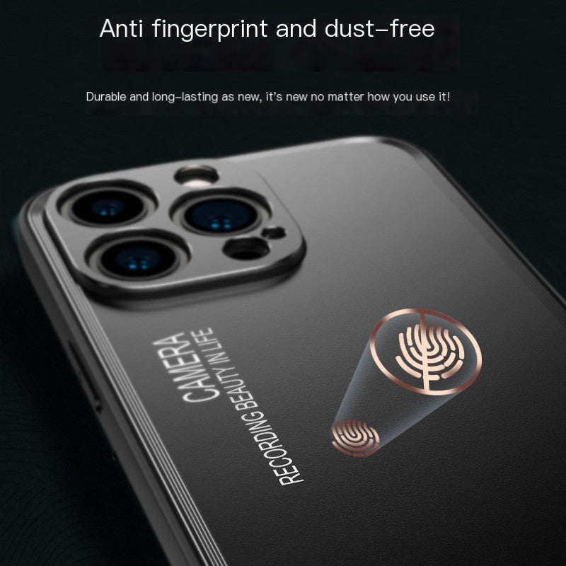 Metall-Rückseitenhülle für iPhone 15 Pro Max & 13/14