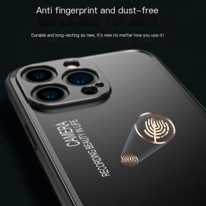 Metall-Rückseitenhülle für iPhone 15 Pro Max & 13/14