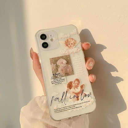 Transparent Soft Rubber Phone Case for iPhone XS Max 11/12/13/14