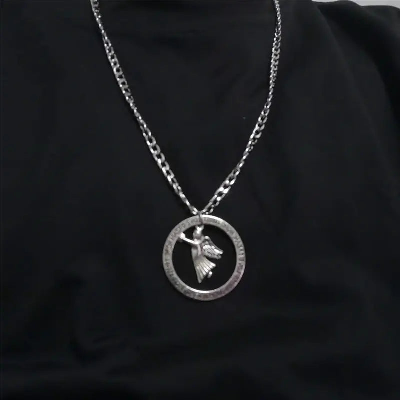 Hip-Hop-halsband koreansk streetstyle-hänge