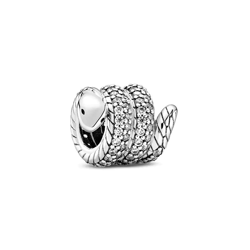 S925 Sterling Silver DIY Bracelet with Crown Pendant