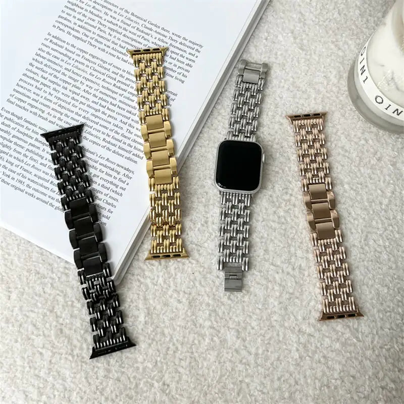 Rostfritt stål Colorfast Smart Watch-armband