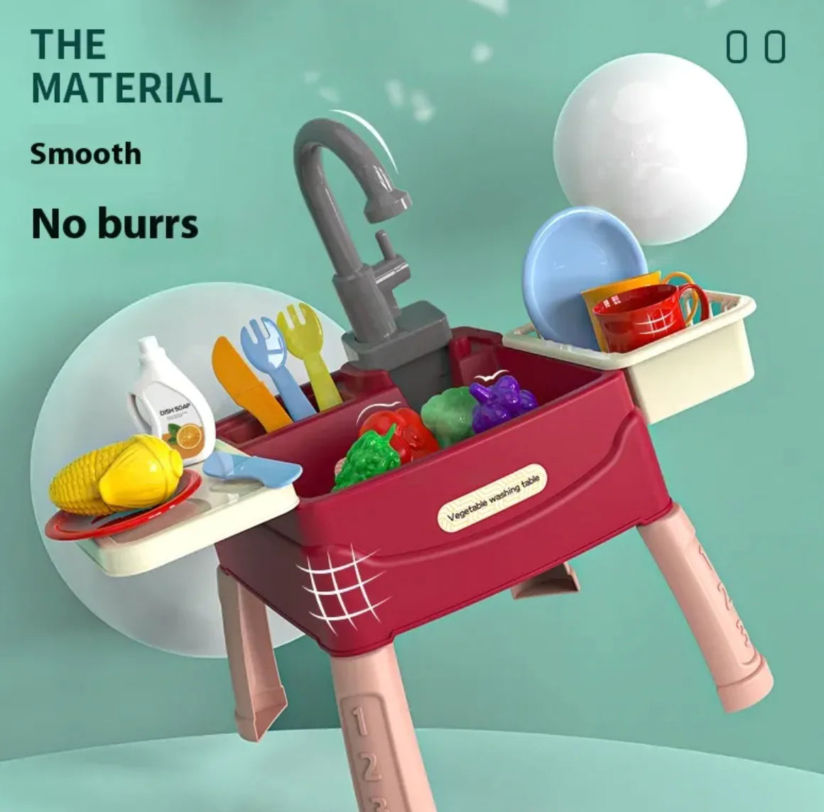 Kids’ Electric Dishwashing Toy Set