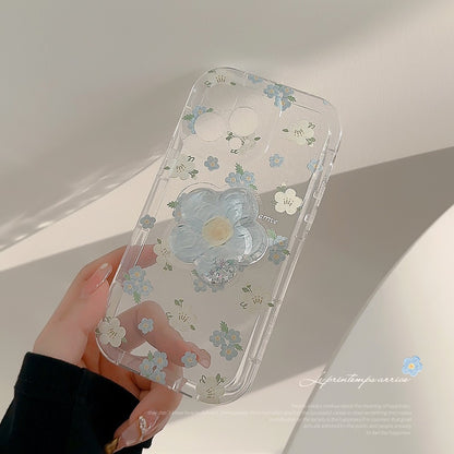 Blumen-Schutzhülle für iPhone 13/14/15 Pro Max