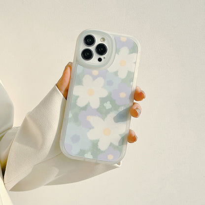 Blumen Armband iPhone Hülle für 8P, 11, 12, 13, 14, 15 Pro Max