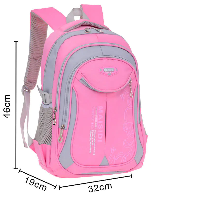 Lightweight Waterproof Schoolbag for Kids