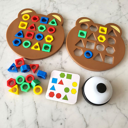Montessori Formmatchningsspel