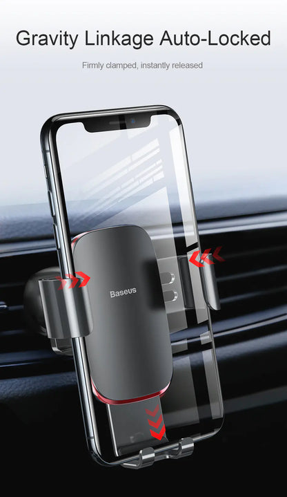 Gravity Car Mount Holder - Universal 360° Phone Stand