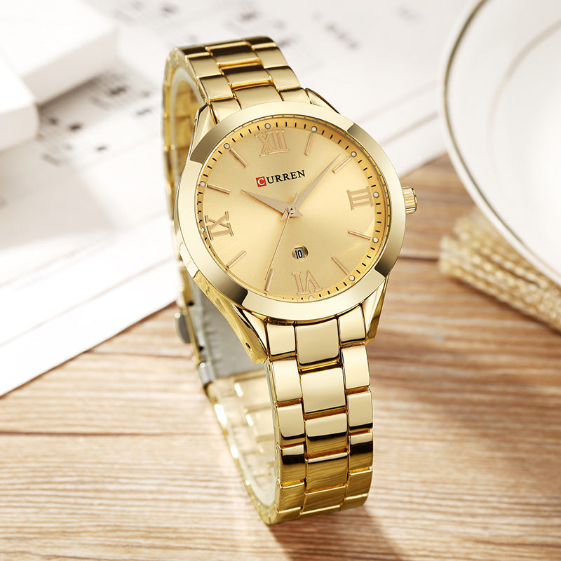 CURREN 9007 Elegant Quartz Timepiece