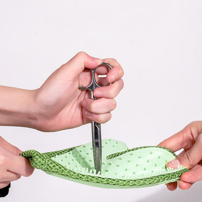 Silikon-Massagehandschuhe und Tierhaarentfernungsbürsten