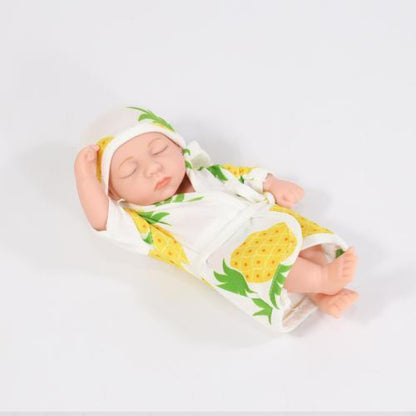Mini Soft Silicone Baby Doll - Cute Gift for Girls