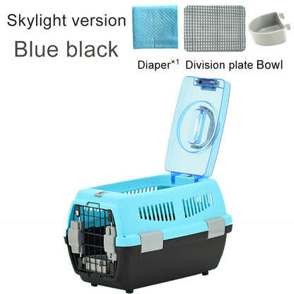 Portable Pet Airline Carrier for Dogs and Cats