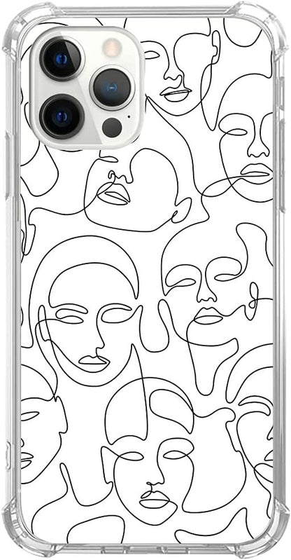 Artistic Hippy Rainbow Smiley Flower Case for iPhone 15 Pro Max