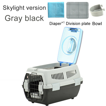 Portable Pet Airline Carrier for Dogs and Cats