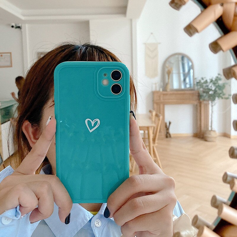 Hand-Painted Love Phone Case